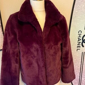 Deep Purple Teddy Jacket